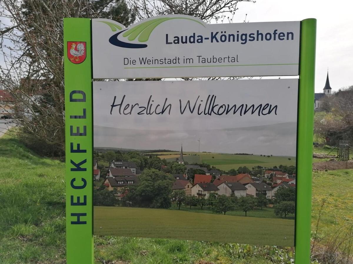 Ferienwohnung Pflueger Mit Terrasse Lauda-Koenigshofen Exterior photo