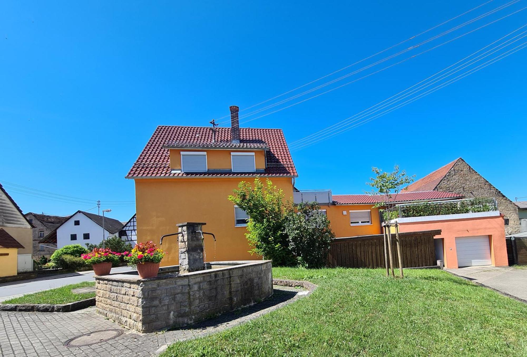 Ferienwohnung Pflueger Mit Terrasse Lauda-Koenigshofen Exterior photo